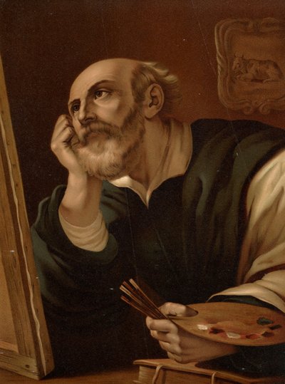 الإنجيلي لوقا بواسطة after Guercino