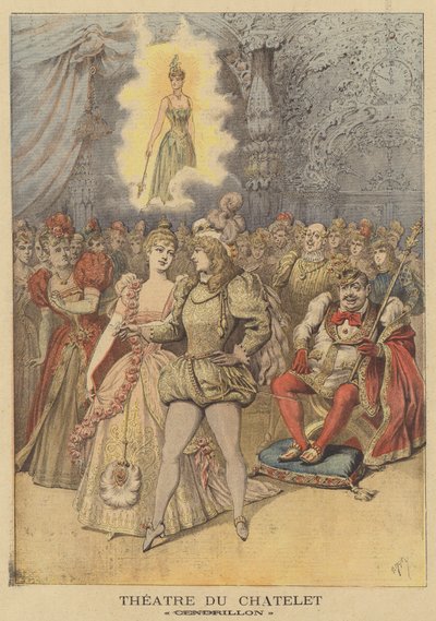 إنتاج Cendrillon في مسرح du Chatelet بواسطة بعد هنري ماير