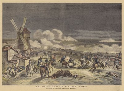 معركة فالمي (1792) بواسطة after Horace Vernet