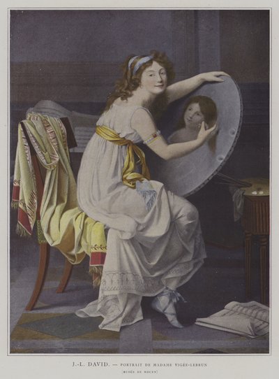 صورة مدام فيجي ليبرون بواسطة after Jacques Louis David