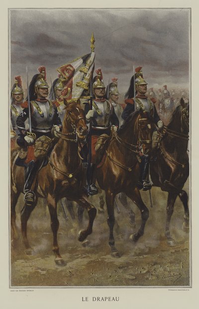 العلم بواسطة after Jean Baptiste Edouard Detaille