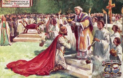 تتويج هارولد هارفوت ، 1036 بواسطة جوزيف (بعد) فينمور