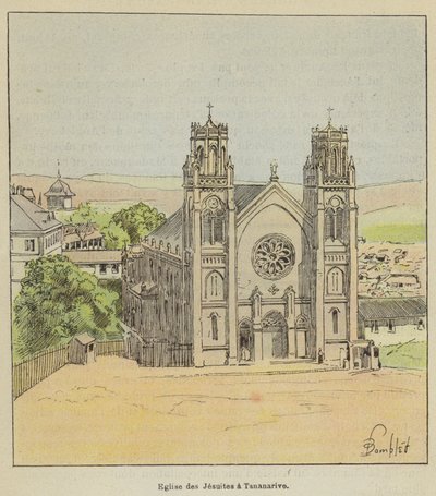 الكنيسة اليسوعية في أنتاناناريفو بواسطة بعد لويس تشارلز بومبل