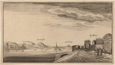 منظر ليوينبيرج بواسطة بعد Wenceslaus Hollar