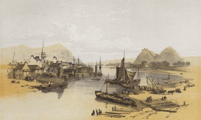 دمبارتون ، من ليفين (chromolitho) بواسطة بعد ويليام ليتون ليتش