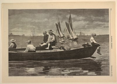 غلوستر هاربور ، من هاربرز ويكلي ، 27 سبتمبر 1873 ، ص. 844 بواسطة بعد وينسلو هوميروس