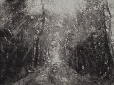 سبحان الله الثاني 2017 ، النقش و aquatint على الورق بواسطة انجوس هامل