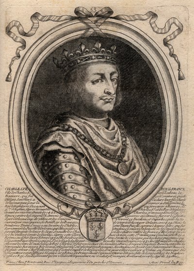 صورة شخصية لتشارلز السابع (1403-1461) ملك فرنسا - تشارلز السابع (1403-1461) ملك فرنسا بواسطة دي لارميسين