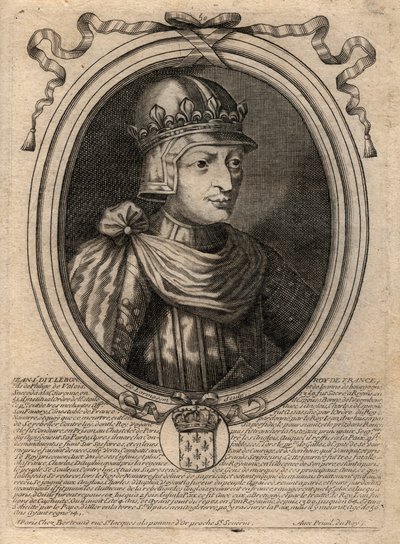 صورة يوحنا الثاني الصالح (1319-1364) ، ملك فرنسا - صورة يوحنا الثاني ، "الصالح" (1319-64) ملك فرنسا - نقش من 'Les Augustes Representations de tous les Kings de France من فاراموند إلى لويس الرابع عشر باريس بواسطة دي لارميسين