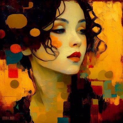 صورة أنثوية مجردة، جمال المرأة الجميلة الجذابة، فن قابل للطباعة بواسطة فشتالي عبد الرحيم
