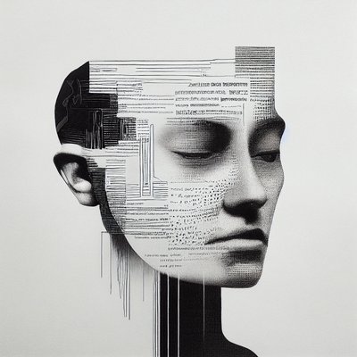 رسم على وجه الرجل البسيط، طباعة فنية جدارية حسب الطلب بواسطة فشتالي عبد الرحيم
