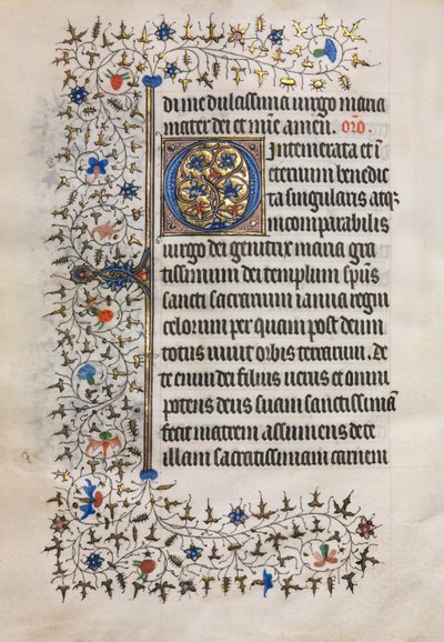 كتاب الصلوات (استخدام باريس): أول مزخرف بواسطة follower of Boucicaut Master