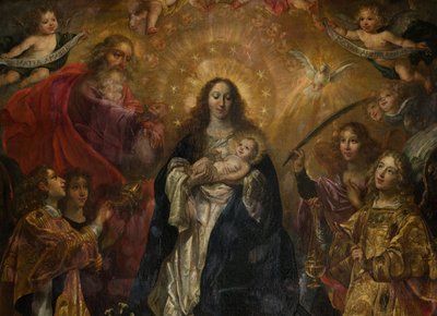 كنيسة الرعية (كنيسة القديس والبورجا). لوحة. نيكولاس ديليميكير. بواسطة أو Liemaecker Nicolaas de Liemakere