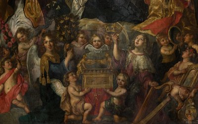 كنيسة الرعية (كنيسة القديس والبورجا). لوحة. نيكولاس ديليميكير. بواسطة أو Liemaecker Nicolaas de Liemakere