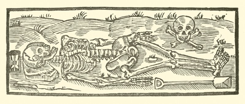 Illustration for The Roxburghe Ballads (woodcut) بواسطة (بعد) المدرسة الإنجليزية