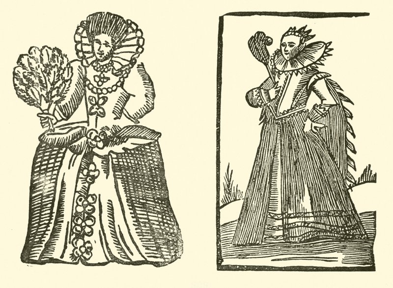 رسم توضيحي لـ Roxburghe Ballads (نقش خشبي) بواسطة (بعد) المدرسة الإنجليزية
