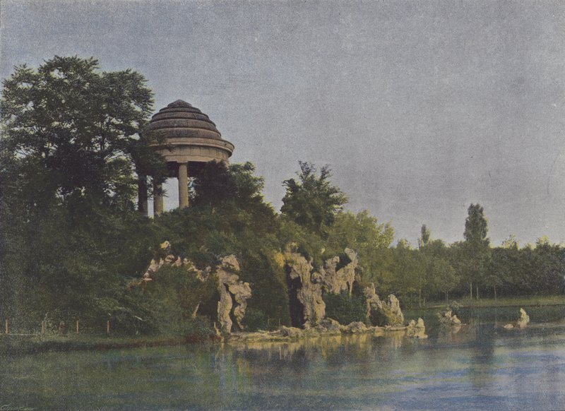 Bois de Vincennes ، Lac de Saint-Mande (صورة ملونة) بواسطة (بعد) مصور فرنسي