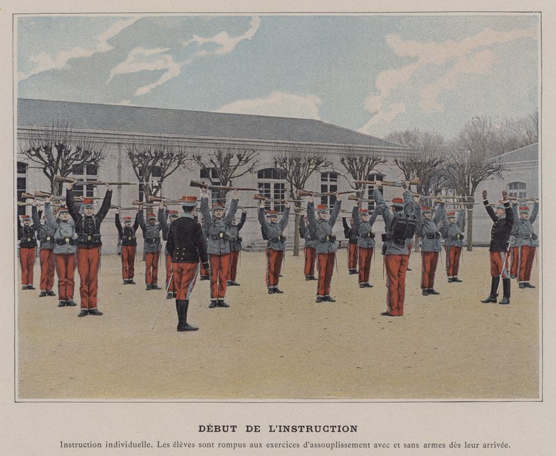 لاول مرة de L'Instruction (صورة ملونة) بواسطة (بعد) مصور فرنسي