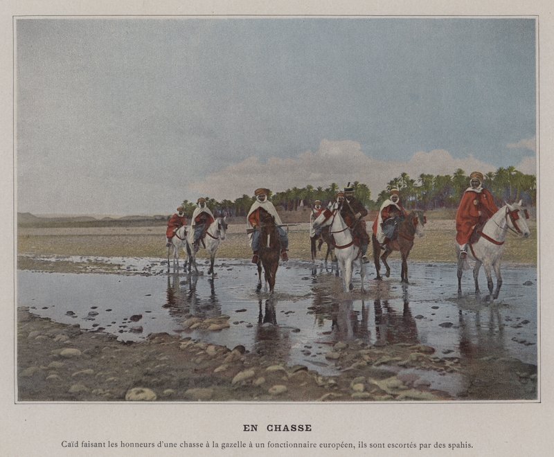En Chasse (صورة ملونة) بواسطة (بعد) مصور فرنسي