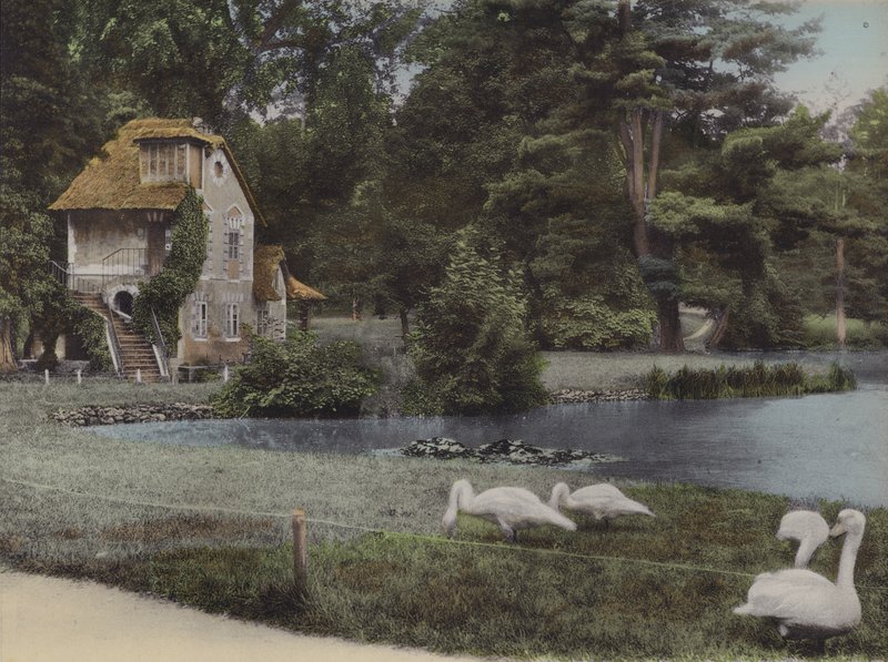 Hameau، Le Moulin، Hamlet، The Mill (صورة ملونة) بواسطة (بعد) مصور فرنسي