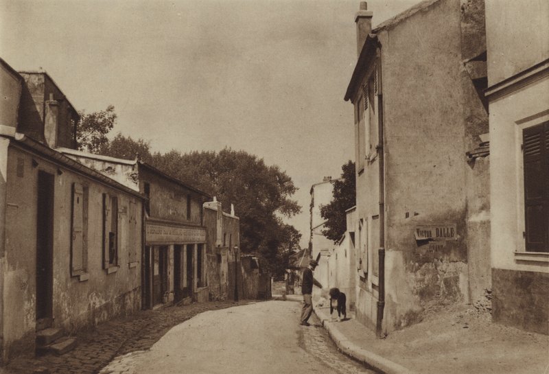 Rue Saint-Vincent (b / w photo) بواسطة (بعد) مصور فرنسي