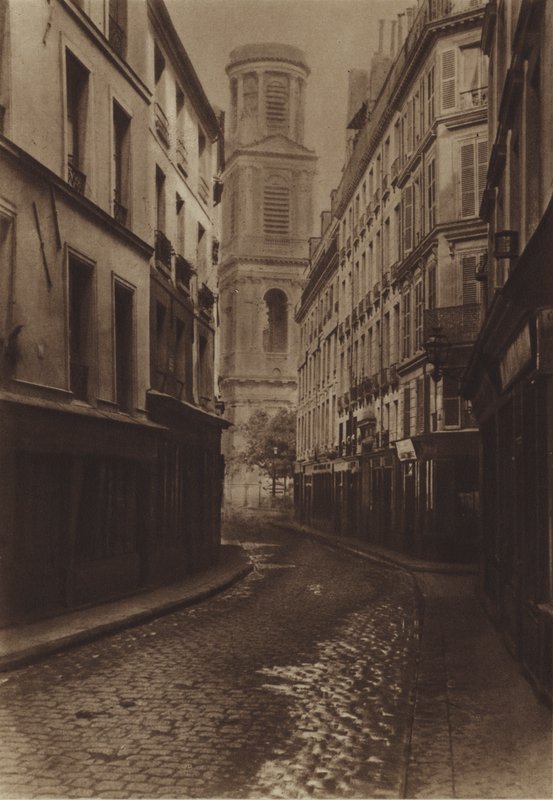 Rue du Vieux-Colombier (b / w photo) بواسطة (بعد) مصور فرنسي