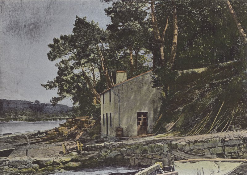 Le Loch ، a Auray (صورة ملونة) بواسطة (بعد) مصور فرنسي
