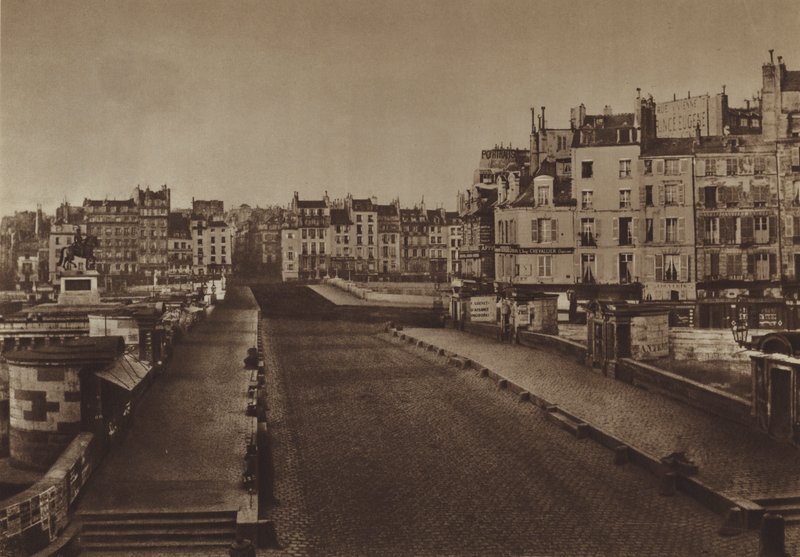 بونت نيوف عام 1852 (صورة ب / ث) بواسطة (بعد) مصور فرنسي