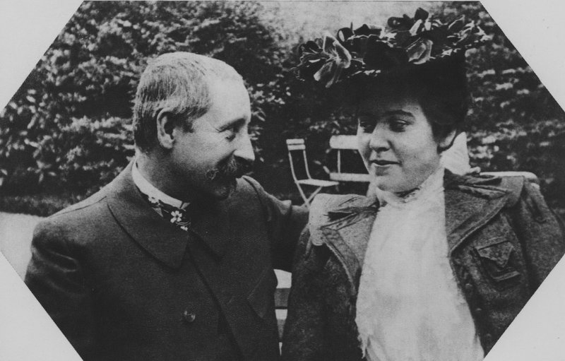 السيد والسيدة Steinheil (b / w photo) بواسطة (بعد) مصور فرنسي