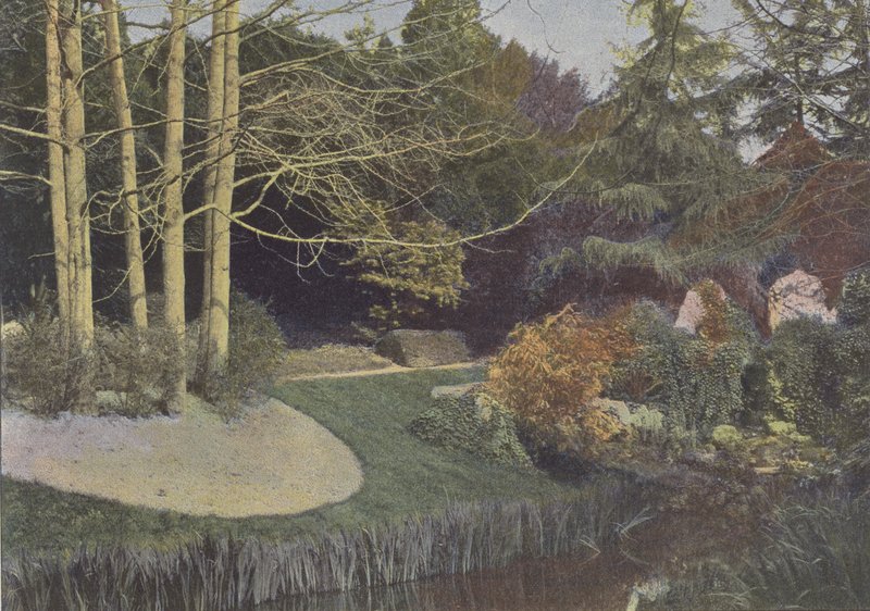 نانت ، Le Jardin des Plantes (صورة ملونة) بواسطة (بعد) مصور فرنسي