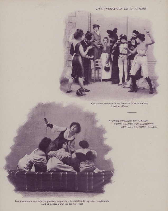 تحرير المرأة (b / w photo) بواسطة (بعد) مصور فرنسي