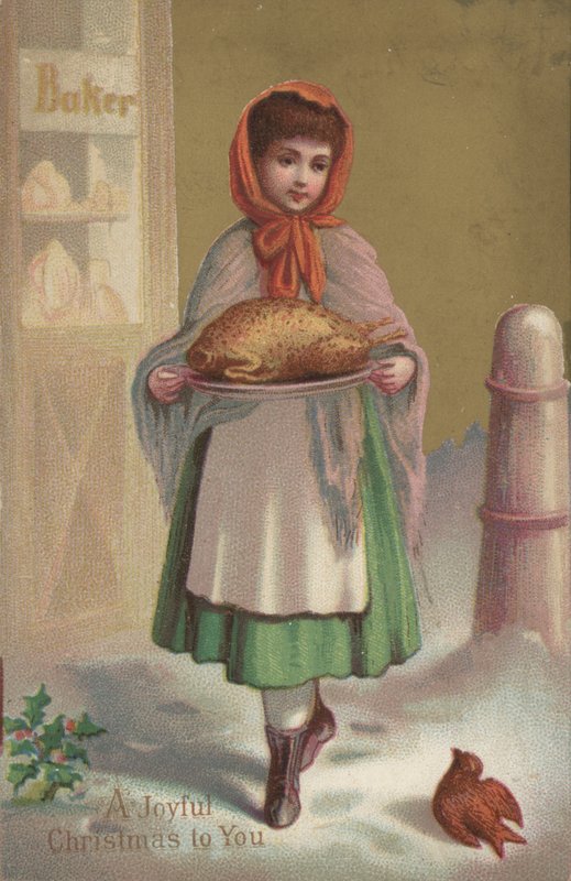 بطاقة عيد الميلاد بواسطة مدرسة اللغة الإنجليزية