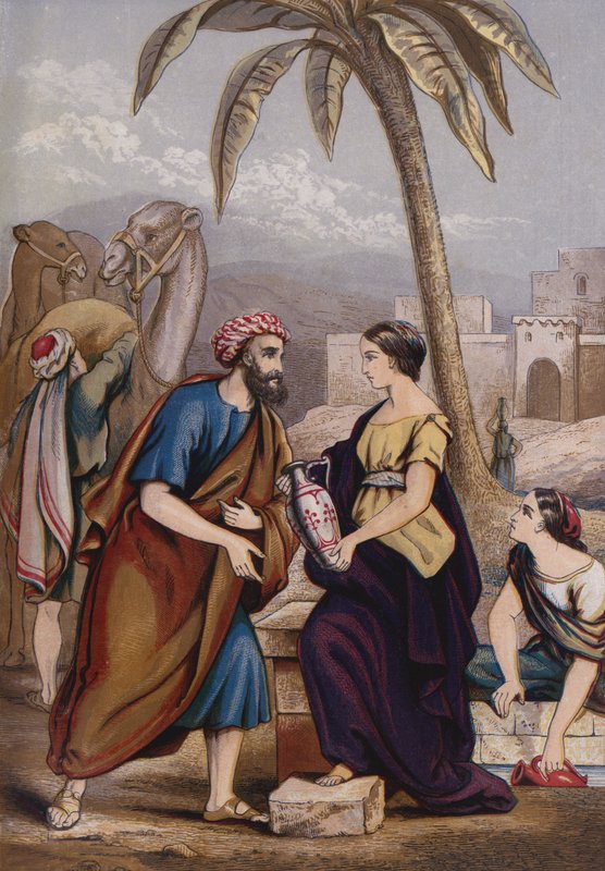 ريبيكا في البئر بواسطة مدرسة اللغة الإنجليزية