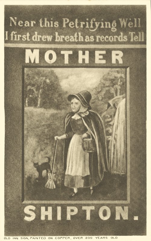 التوقيع من نزل Mother Shipton ، Knaresborough ، يوركشاير بواسطة مدرسة اللغة الإنجليزية