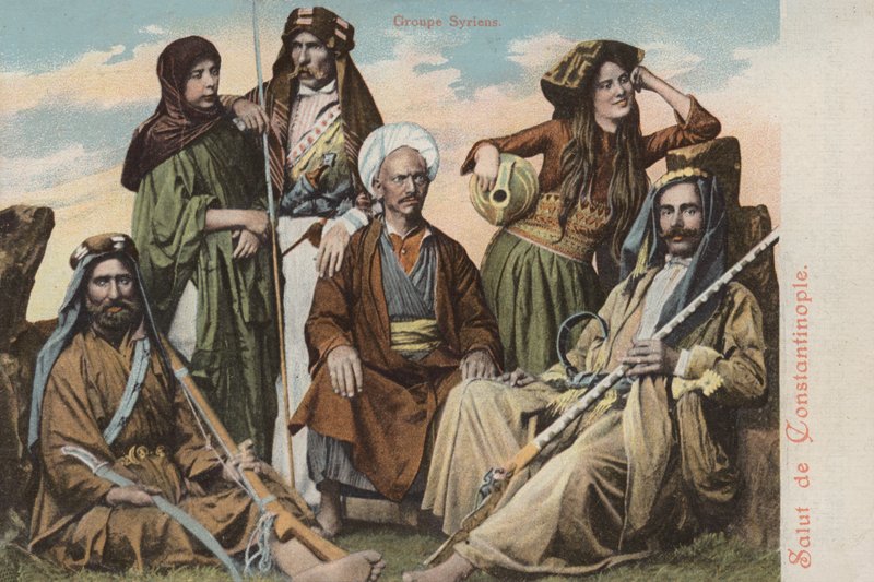 مجموعة من السوريين بواسطة المدرسة الفرنسية