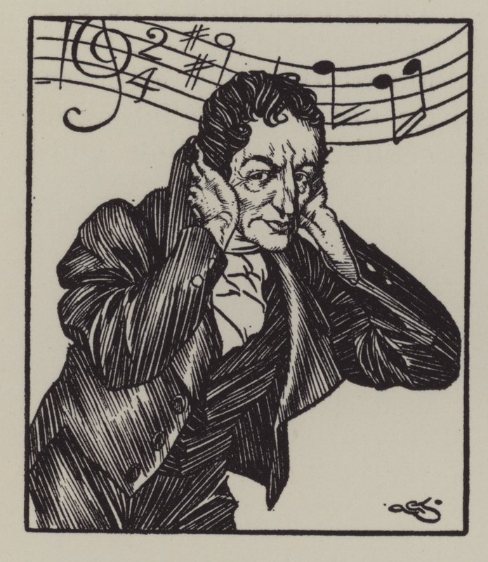 Illustration for The Essays of Elia by Charles Lamb (litho) بواسطة أ. غارث جونز