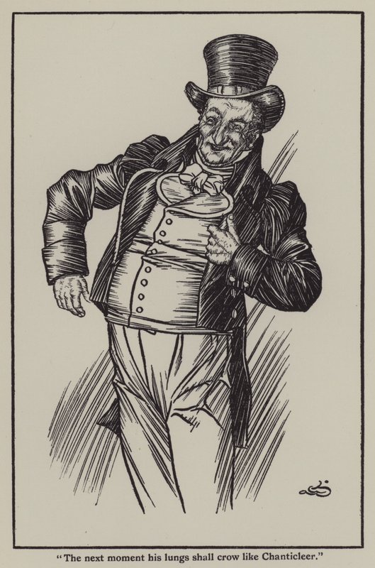 Illustration for The Essays of Elia by Charles Lamb (litho) بواسطة أ. غارث جونز