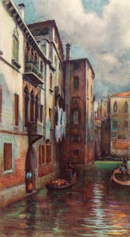 شرفة من Ponte dell "Olio بواسطة أ. تريفور هادون