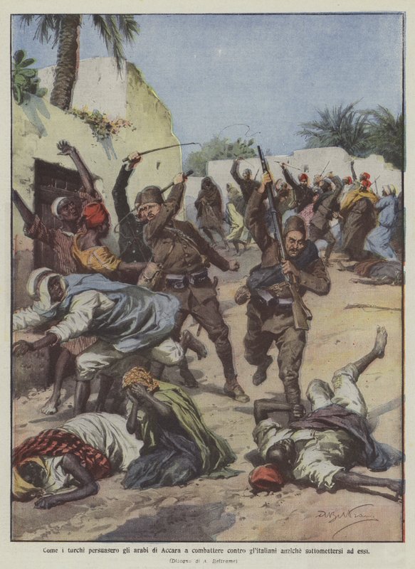 كيف أقنع الأتراك عرب أكارا بالقتال ضد الإيطاليين بدلاً من الخضوع لهم بواسطة أخيل بيلترام