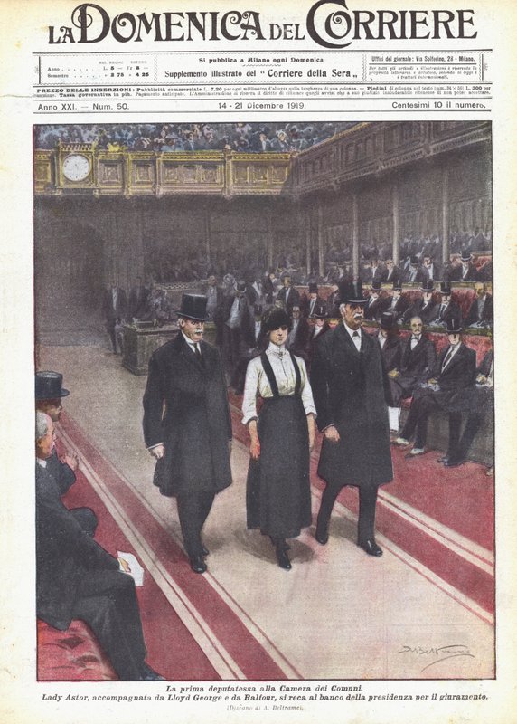 العضو الأول بمجلس العموم بواسطة أخيل بيلترام
