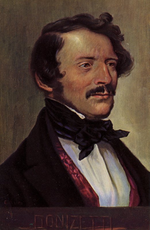 غايتانو دونيزيتي ، مؤلف موسيقي إيطالي (1797-1848) بواسطة ألبرت أيشورن