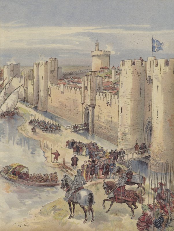 مقابلة مع Aigues-Mortes بواسطة ألبرت روبيدا