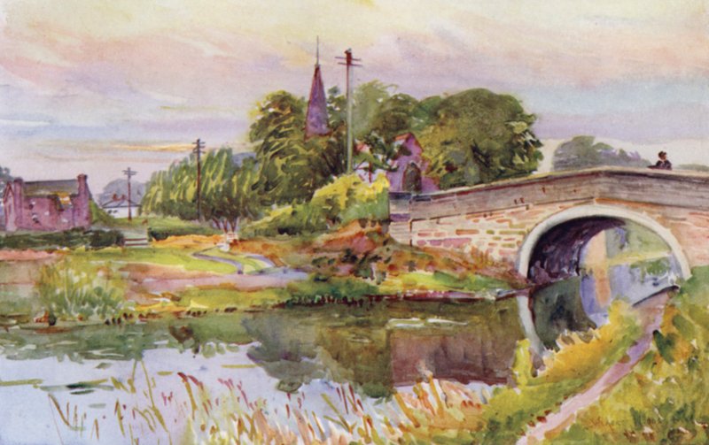 Rufford (colour litho) بواسطة ألبرت وودز