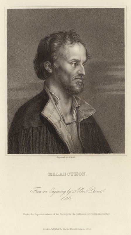 Melancthon - المصلح الألماني والمتعاون مع مارتن لوثر (1497 1560) بواسطة ألبريشت دورر