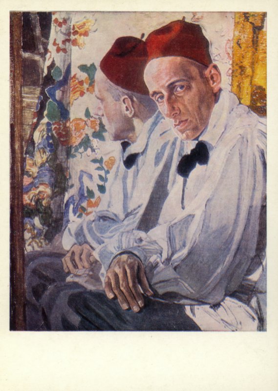 Vsevolod Meyerhold ، الممثل الروسي بواسطة ألكسندر ياكوفليفيتش جولوفين