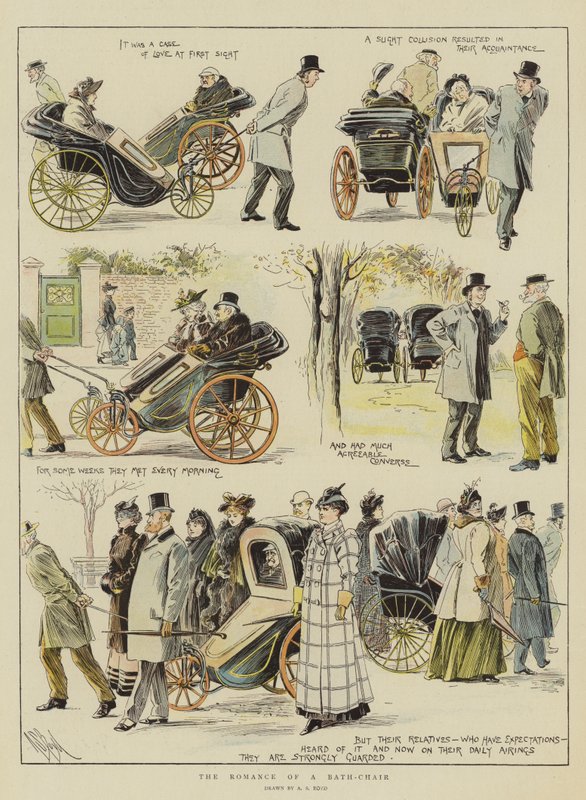 الرومانسية كرسي حمام (chromolitho) بواسطة الكسندر ستيوارت بويد