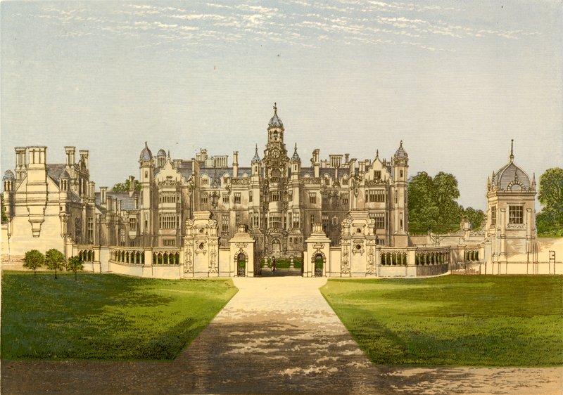 Harlaxton Manor بواسطة ألكسندر فرانسيس ليدون
