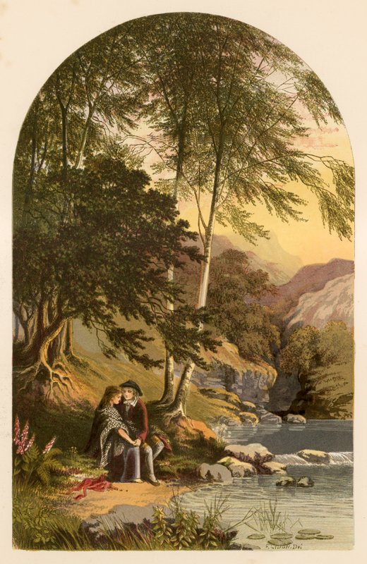 رسم توضيحي لـ Burn&39;s To Mary in Heaven بواسطة ألكسندر فرانسيس ليدون