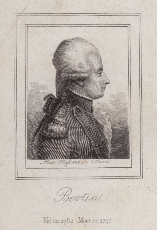 Antoine de Bertin, French poet (engraving) بواسطة الكسندر مسارد