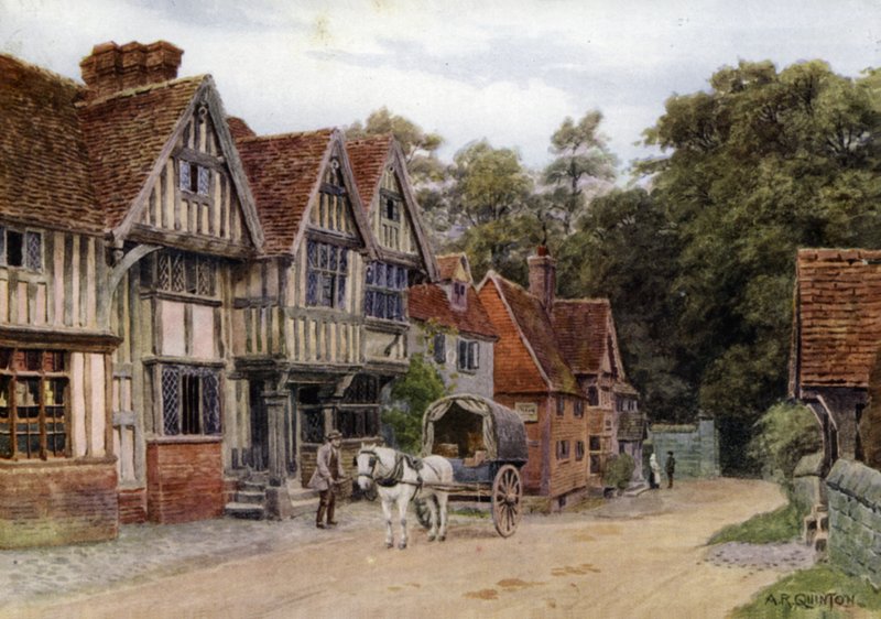 Chiddingstone ، كينت بواسطة ألفريد روبرت كوينتون